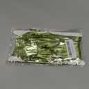 Grass Green Foil Fringe Curtain Backdrop, 2Pack Metallic Tinsel Fringe Curtain Streamers Photo Backdrop for St Patricks Day Football Decorations, Birthday Christmas Tropical Party Decor Door Streamers