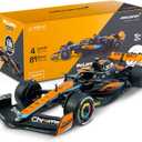 LUPPA Formula 1 MCL60 Model kit - 1:18 Scale Racing F1 MCL60 Model Inspired by Lando Norris & Oscar Piastri l Building kit, Collectible diecast, 140 Pieces