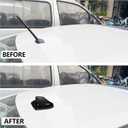 Car Shark Fin Antenna Cover - Fashionable Shark Antenna for Car Decorations,Water Resistant Antennas Cover Replacement Automotive Exterior Accessories for Cars/Hatchback