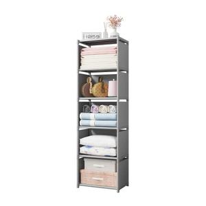 RIIPOO Storage Organizer Shelves for Bedroom Closet 5-Cube, Space-Saving 6-Layer Bookshelf | Compact Bookcase Unit Ideal for Small Spaces