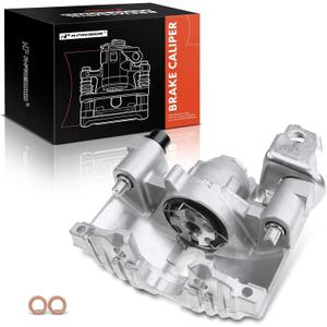 A-Premium Disc Brake Caliper Assembly Without Bracket Compatible with Select Pontiac Models - Fiero 1984-1987 2.5L 1985-1987 2.8L - Rear Left Driver Side