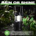 KPKJOO Lantern Collapsible Camping Light, Battery Operated Lanterns LED Super Bright for Power Outages Indoor Emergency Outdoor Camping Hiking Kit (4, LED)