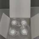 COMI Natural Glass Baby Bottle,Standard Neck Breastmilk Storage Bottle for Fridge,Breast Milk Container,Breast Pump Bottle Compatible with Medela Breast Pump,BPA Free,4PCS (5oz,4 Gray Lids)