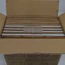 EXYGLO 10 Pack 12x12x12 Shipping Boxes for Small Business, White Corrugated Cardboard Small Box for Packaging, Moving, Mailing, and Storing