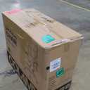 COLAMY Office Chair with Retractable Footrest, Ergonomic High Back Design Executive Computer Desk Chair with Removable Lumbar Pillow, 90-135Reclining, Thick Bonded Leather for Home Office Work, Black