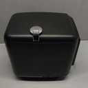 CROWNFUL Mini Fridge, 4 Liter/6 Can Portable Cooler and Warmer Personal Fridge for Skin Care, Cosmetics, Food,Great for Bedroom, Office, Car, Dorm, ETL Listed (Black)