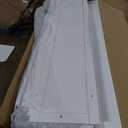 Murphy Multifunctional Bed Frame with Storage Shelf & Support Plate for Adult,Girls,Boys,Queen Size Murphy Bed,Wood Hidden Wall Bed Space-Saving Cabinet,White