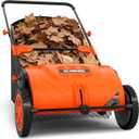 Push Lawn Sweeper 26 Inch with 4 cu. ft. Tear-Resistant Hopper Bag