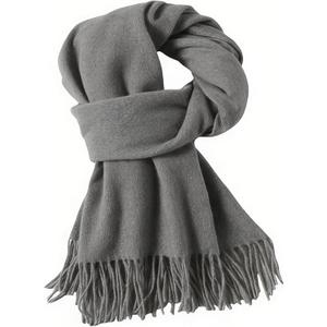 Utaly Large Winter Scarf for Women Men - 73"x17" Soft Warm Blanket Scarf Faux Cashmere Shawl Wrap with Tassels