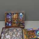 Puzzles for Adults 1000 Pieces, Enchanted Library Jigsaw Puzzle with 1:1 HD Poster, Perfect Interlocking No Dust, Stress Relief Ideal Gift for Family Games