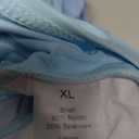 B2prity Women's Plus Size One Piece Swimdress Swimsuit Tummy Control Slimming Swim Dress Mesh Drawstring Skirted Bathing Suit (X-Large, Baby Blue)