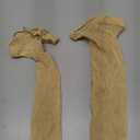 Fandamei Wig Cap, Hair Net for Wigs, 30 CM Large Mesh Wig Cap for Long Hair for Women, Nylon Hair Net Non Slip for Halloween Rave Party CosplayLight Brown 2 PCS