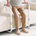 Adjustable Chair Couch Stand Assist Lift Assist Device Ergonomic for Elderly Portable, Removable, and Non-Slip Mobile Stand