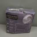 Heated Blanket Electric Blanket,Cozy Faux Rabbit Fur & Soft Flannel Warm Heater Throw Blanket with 5 Fast Heating Levels &10Hours Auto-Off Over-Heat Protection50" x 60" (Grey)