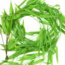 Bird Fiy 50 PCS 376 Feet Artificial Flower Greenery Wicker Rattan Vine Fake Foliage Leaf Flowers Plants Garland Garden Decoration