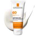 La Roche-Posay Anthelios Melt-In Milk Sunscreen SPF 60, Sunscreen For Body & Face, Broad Spectrum SPF + Antioxidants, Oil Free, Lightweight & Fast Absorbing, Oxybenzone Free