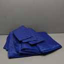 7 Pcs Ferret Cage Liner Washable Ferret Pads Bedding Cage Accessories Kit for Small Animals Hamster Rats Chinchillas Hedgehogs Guinea,Stain-Resistant Material (Double Unit Set,Blue)