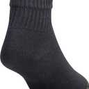 GOLDTOE Men's 656P Cotton Ankle Athletic Socks, Multipairs (Blue, L)