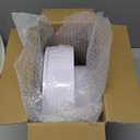 I00000 102pcs Silver Plastic Plates, Disposable Plastic Party Plates with White Silver Rim Fancy Wedding Party Plates Include 51 Dinner Plates 10.25" and 51 Dessert Appetizer Plates 7.5"