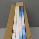 Butterfly Wall Art Colorful Flower Pictures Blue Abstract Butterfly Bathroom Wall Decor Nature Wildflower Canvas Prints Farmhouse Botanical Artwork Living Room Bedroom Home Decorations 12x12" 4Pcs