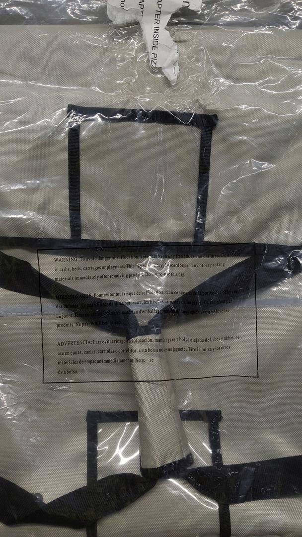 Homevative Electric Heated & Insulated Pizza & Food Delivery Bag. Home Outlet & Car Power Plugs Included, Holds 3 Large Pizza Boxes