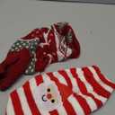 PAYHTOW 2 Pack Cat Christmas Sweater, Knit Turtleneck Cat Sweater Clothes Reindeer Santa Christmas Sweaters Outfit for Cats Kitten Puppy Small Dogs S