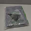 Iridescent Clear Beach Bag for Women, Large Pool Tote Cruise Vacation Essentials - Waterproof, Zipper Closure (Large - Jelly Black)