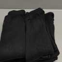 Hanes Men's Double Tough Socks, Crew and Ankle Moisturing Wicking Socks, Black & White, Multi-Packs (6-12, Black - 12 Pair)