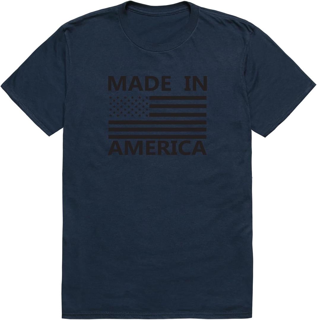 Rapiddominance America Basic Tees (Large, Navy)