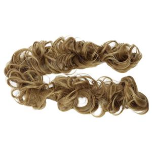 CAISHA Hairpiece Hair Wrap Heat-resistant Synthetic Fibres Curly Messy Updo Natur Blonde HW30