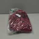 Smiry Stretch Jacquard Seat Covers for Dining Room Chairs Set of 6, Removable Washable Chair Seat Protector Slipcovers, No Rear Covers, Wine Red