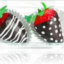 50Pack 4.5 x 2.2 x 2 Clear Chocolate Covered Strawberry Boxes for 2, Macaron Boxes for 4, Cookies & Small Treats for Wedding, Birthday Party Favors & Holiday Packaging