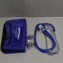 Primacare DS-9181-BL Professional Aneroid Sphygmomanometer and Sprague Rappaport Stethoscope, Manual Blood Pressure Kit with Cuff and Carrying Case, Blue