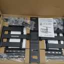 monTEK Ultra Slim TV Wall Mount for 43-90 Inch TVs | 1.1" Thin Low Profile Full Motion Bracket | Dual Swivel Articulating Arms with Tilt | Max VESA 600x400mm | Holds 132lbs | Fits 16"/18" Studs