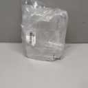 100Pcs Plastic Clear Single Treat Boxes with Full Window - 4x4x1.2inch, Dessert Box for Macarons, Donuts, Parties & Holidays