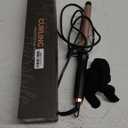 YEEGOR 1 inch Curling Iron, Extra Long Barrel Culing Wannd, 100-240V Dual Voltage Hair Curler for Wave Curls, 12 Temps