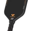 Pickleball Paddles, Carbon Fiber Pickleball Paddle with a 16mm Shark Power Polymer Core, The Pickleball Rackets Designed for Ultimate Spin & Consistency