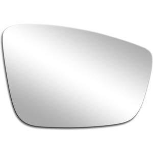 BOOLEE Mirror Glass Right Passenger Side Replacement fit for 2012-2019, 2011-2018 Volkswagen Beetle, Jetta 2013-2015 Passat RH With Adhesives