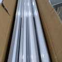 ONLYLUX 8 Foot Led Lights, T8 96" 45Watt FA8 Single Pin LED Shop Lights 5850LM, Ballast Bypass, 6000k, F96 8ft Led Bulbs Fluorescent Replacement,Workshop, Warehouse, Clear Cover(12 Pack)