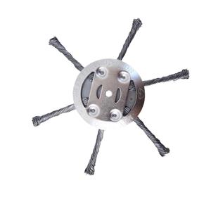 Steel Wire Grass Trimmer Head,2025 New String Trimmer Replacement Head, 6 Inches Universal Steel Wire Weed Trimmer Head for Electric & Cordless String Trimmers, Fits Most Weed Eaters (6 Blade)