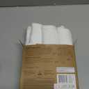 3-Pack Organic Swaddles for Newborns, Baby Sleep Sacks 0-3 Months - Baby Swaddle Wrap, Newborn Wearable Blanket, Infant Sleep Sack for Girls, Boys, Soft & Snug, Large Hook & Loop Closure (Soft White)