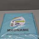 MAONAME Round Charger Plates Set of 6, 13 Inch Brown Charger for Dinner Plates, Farmhouse Faux Wood Plate Chargers, Rustic Table Chargers for Weddings, Party