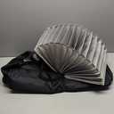 AKOZLIN Large Travel Gig Band Cable File Bag With Detachable Dividers,DJ Cord Organizer Case for Laptop,DJ Gear,Sound Instrument and Musician Accessories (19"x11"x7.8", Black-Grey)