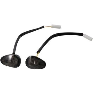 Flush Mount LED Turn Signal Light, ABS Smoked Lens Amber Light Motorcycle Indicators Accessories Replacement Fit for Yamaha R1 2002-2008, for R6 2003-2008, for R6S 2006-2008