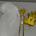 Light Up Fairy Wings for Girls Butterfly Wings, Fairy Wings Costumes with Light Up Star Wand Wings and Gold Crowns, Pretend Play Halloween Costume Dress Up Accessories for Adults and Kids