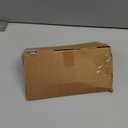 ROYALITA Small Acrylic Shelves Room Decor Floating Shelves (2-Pack, 8-inch Diameter) - Wall Mounted Display Stand for Plants, Toys, Makeup, and More - Ideal for Home and Office, Orange