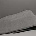 Garland Rug Sheridan Plush Washable Nylon Rug, 22-Inch by 60-Inch, Platinum Gray