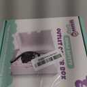 2-Gang Baby Safety Dual Outlet Cover Box - Key Lock for Much Better Toddler Proofing, Easier Operation, Simple 4 Step Install,Provides Extra Space Inside for Plugs,Adapters,Clear(2pack)