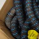 Flexi Hose Expandable Garden Hose with 8 Function Nozzle, 25FT - Lightweight Retractable Garden Hose, Water Hose - No-Kink Flexibility, 3/4 Inch Solid Brass Fittings and Double Latex Core