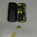 Norelco Philips OneBlade 360 Pro Face + Body, Hybrid Electric Beard Trimmer, Shaver and Bodygroomer, with 360 Blade Technology, Model QP6552/90 (Black/Lime Green)